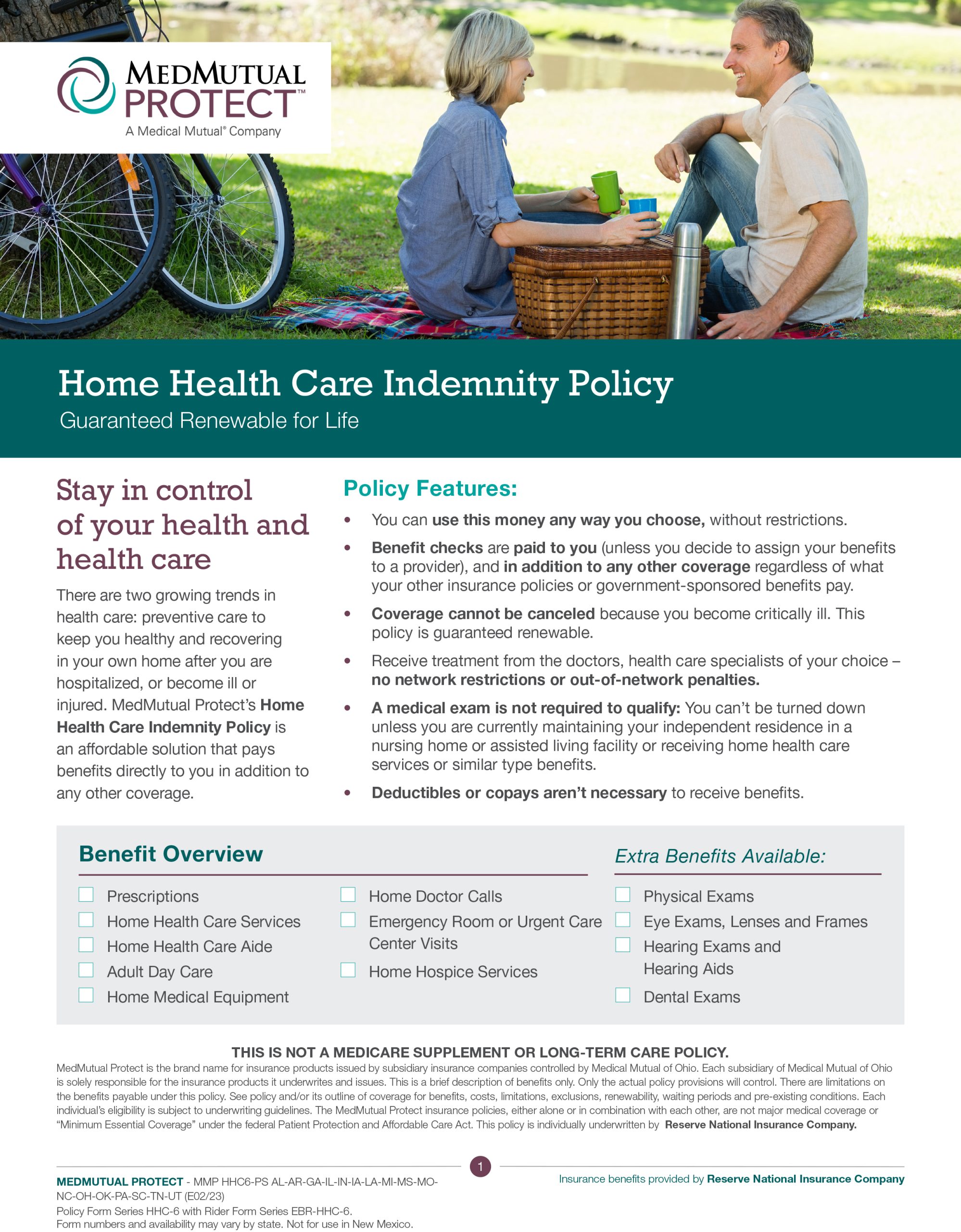 Home Health Care with Rate Circle