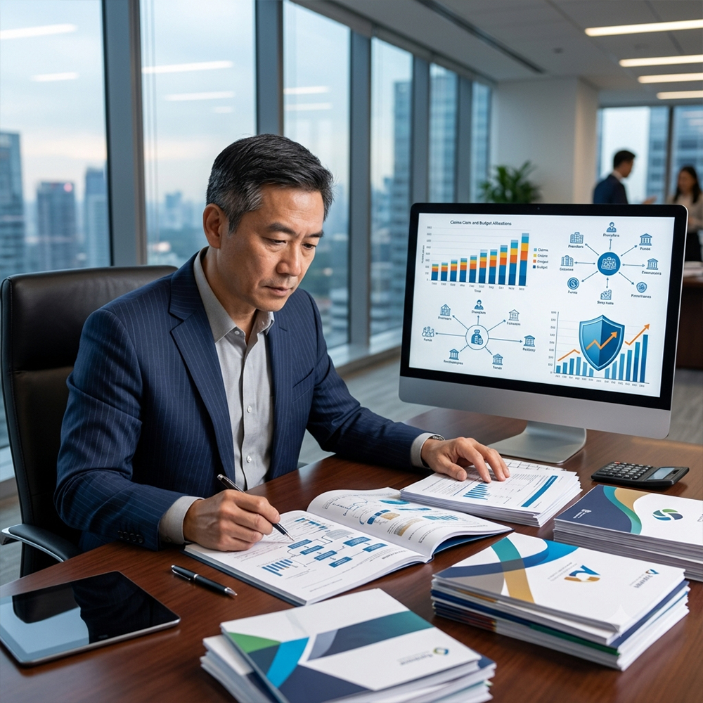 Self-funded employer health plan